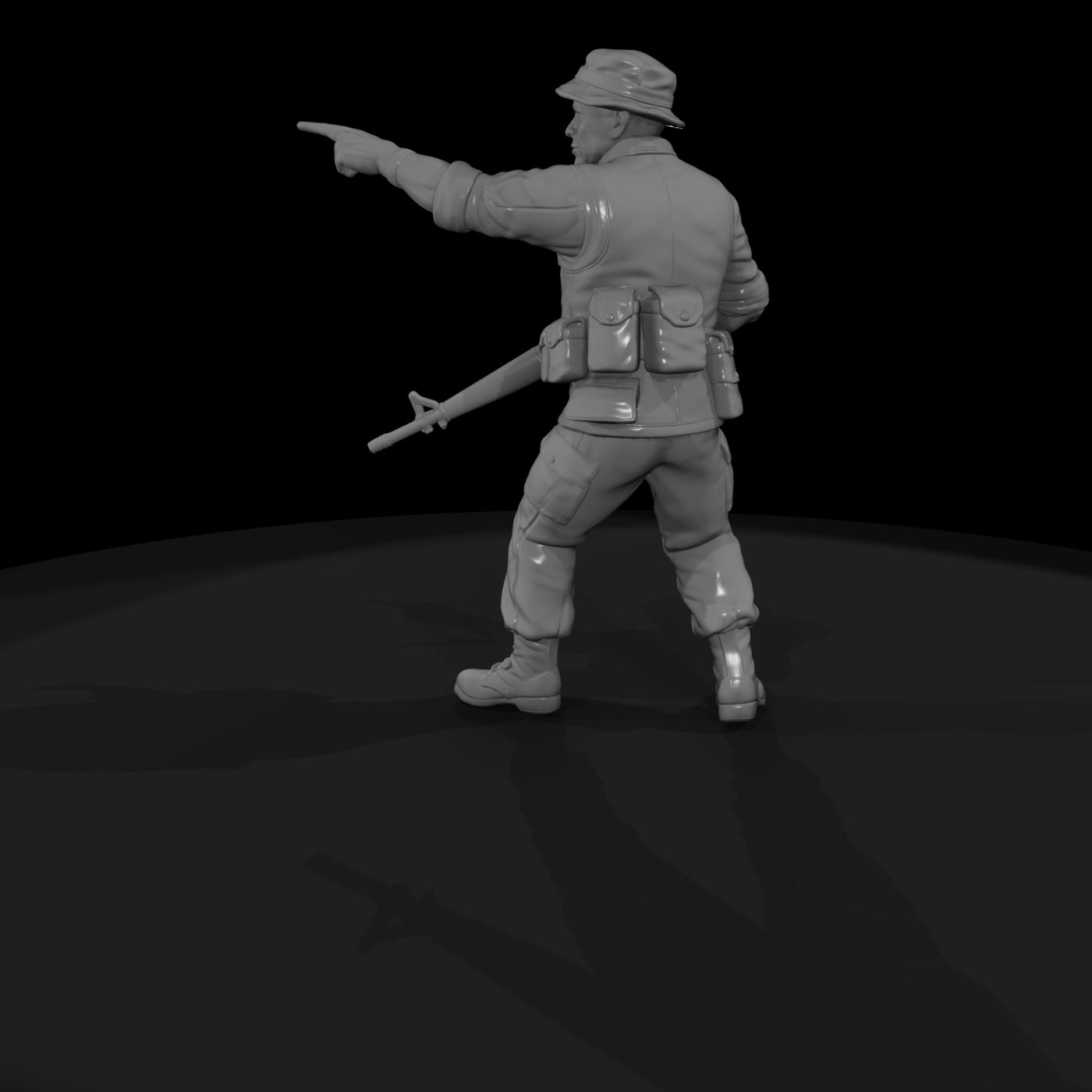 Vn Army 065 Vietnam U S Army Rifleman Figure