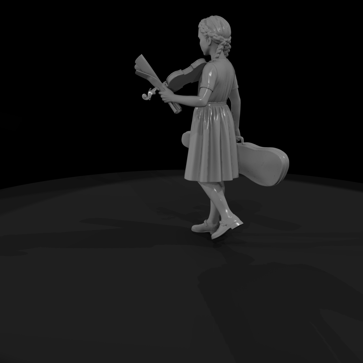 0060 Family Girl Violin Case