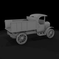 early-vintage-dump-truck-ho-scale-3d-printable-miniature-506930 — thumbnail 6