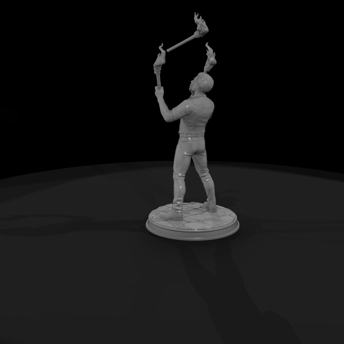 Sideshow Torch Juggler