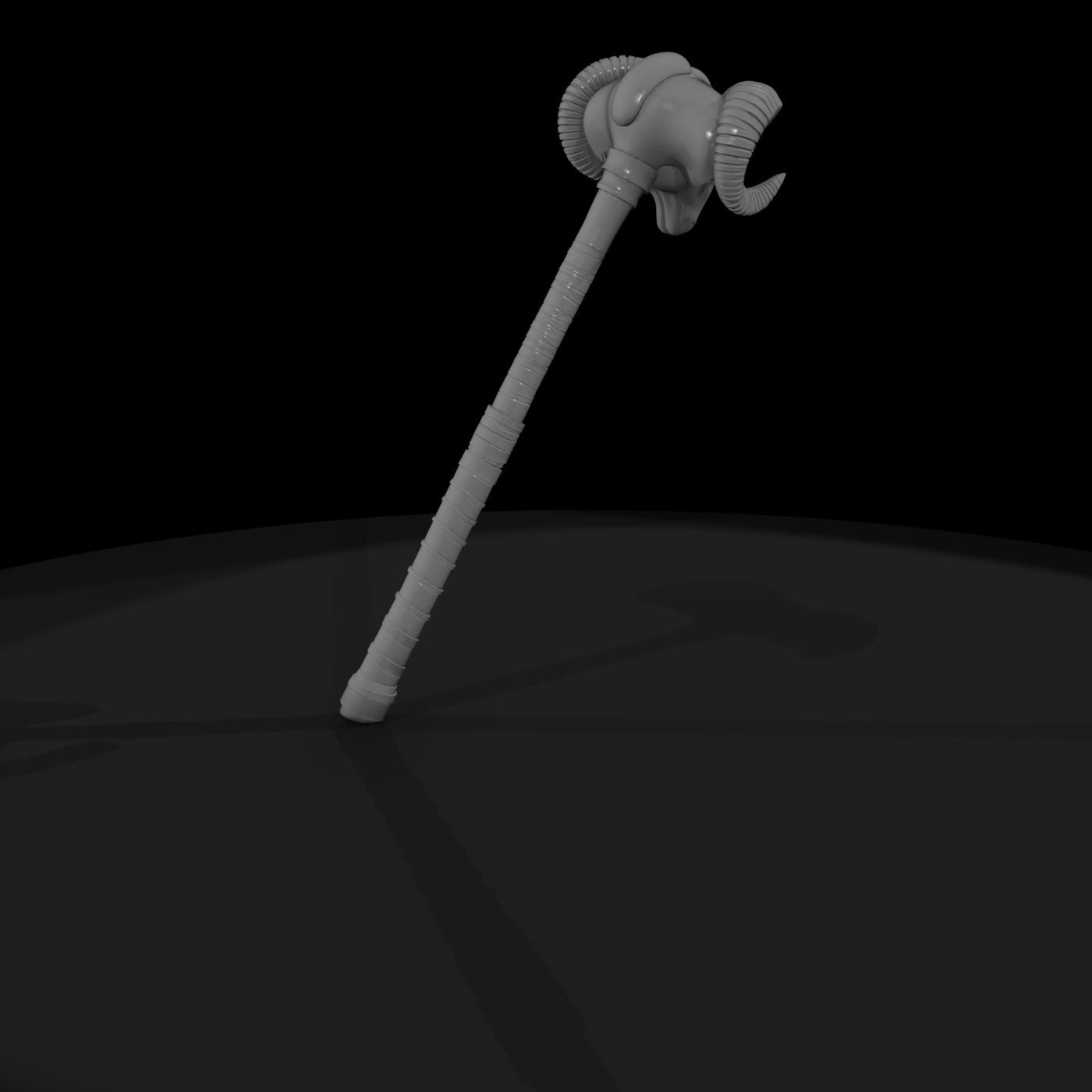 double-ram-head-war-hammer-tabletop-prop-227790