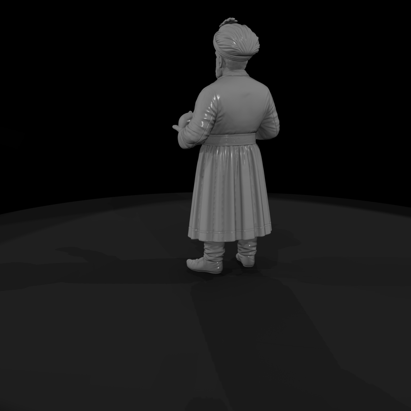 Hist 0112 Historical Akbar The Great Miniature Fig