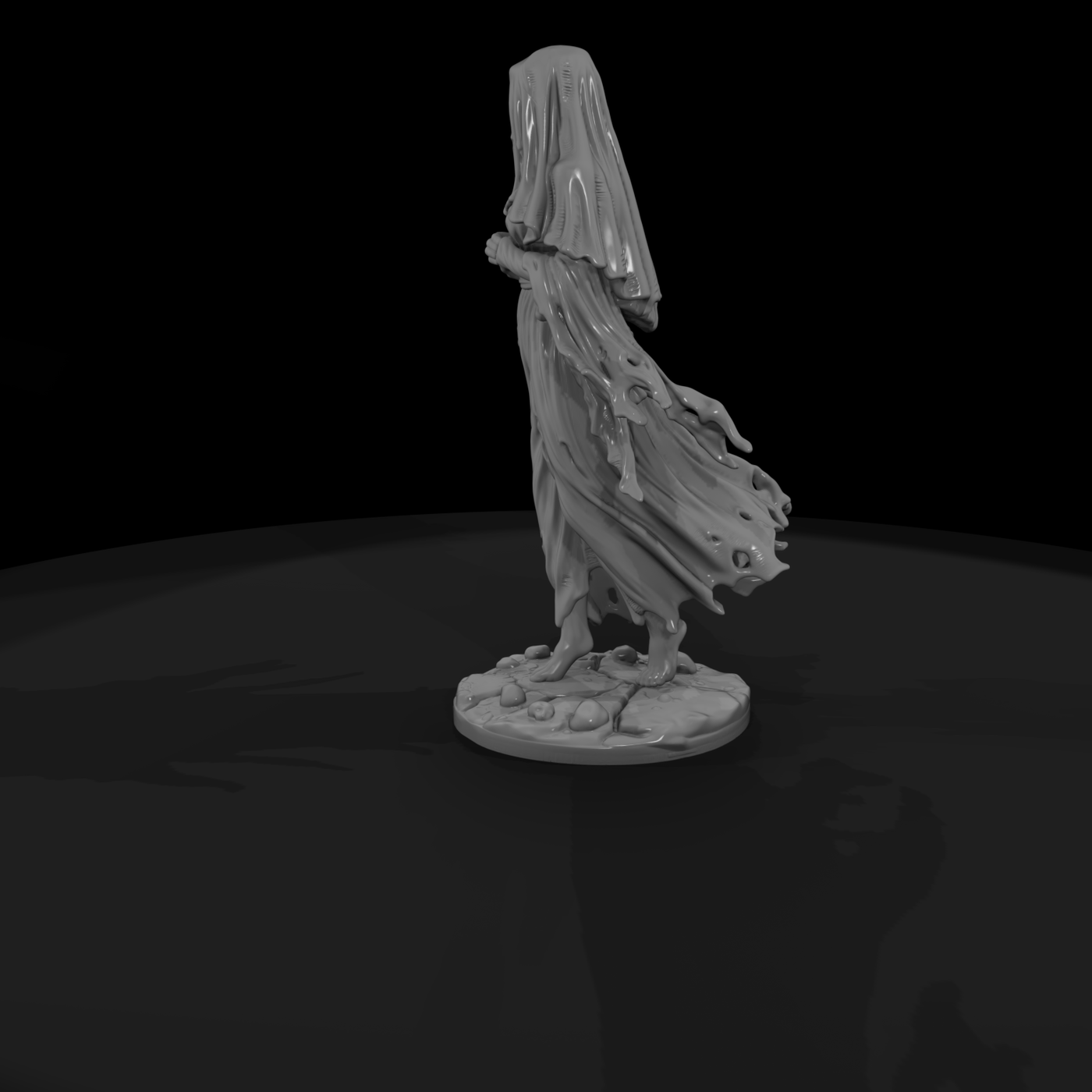 The White Lady Veiled Ghost