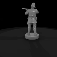 1880s Constable Aiming a Long Rifle — thumbnail 6