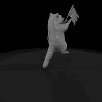 raccoon-standard-bearer-hyperrealistic-anthro-miniature-129711 — thumbnail 6