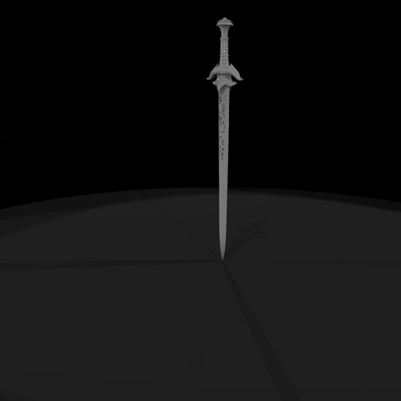 Ornate Fantasy Longsword