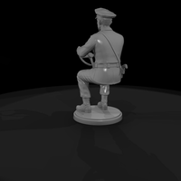 1950s City Police Officer Driving — thumbnail 7