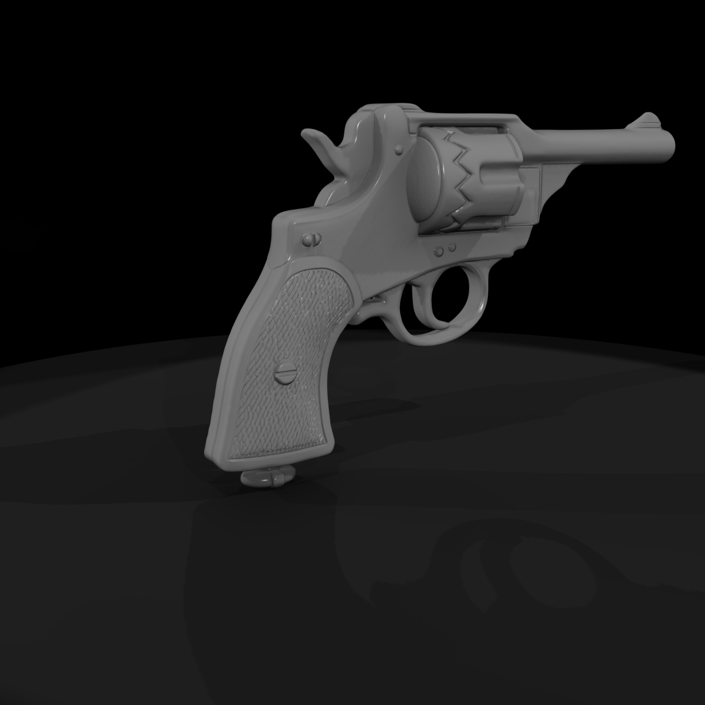 Webley-Fosbery Automatic Revolver
