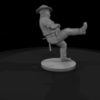 1980s Rural Deputy Leaning at Ease — thumbnail 6