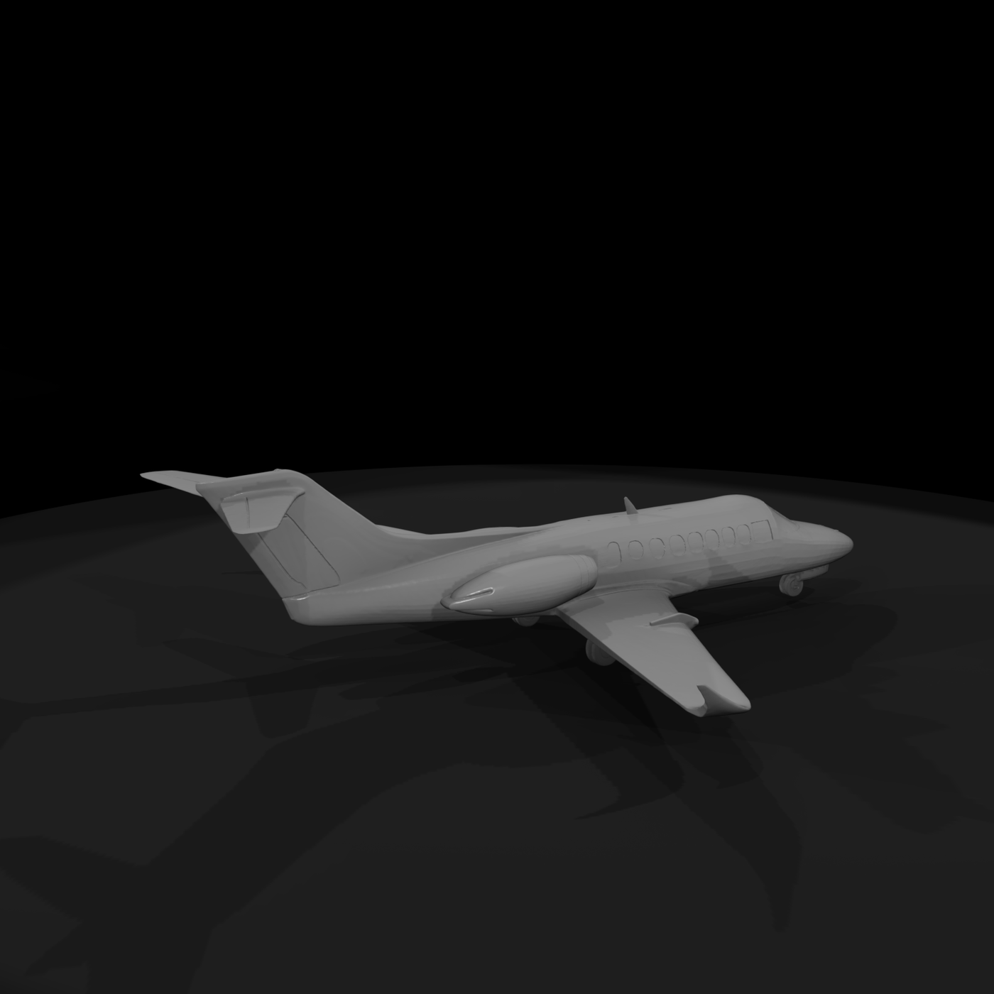 Twin-Engine Corporate Jet