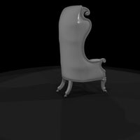 baroque_tufted_high_back_throne_chair — thumbnail 8