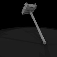 spiked-fantasy-war-hammer-3d-printable-tabletop-weapon-808039 — thumbnail 6