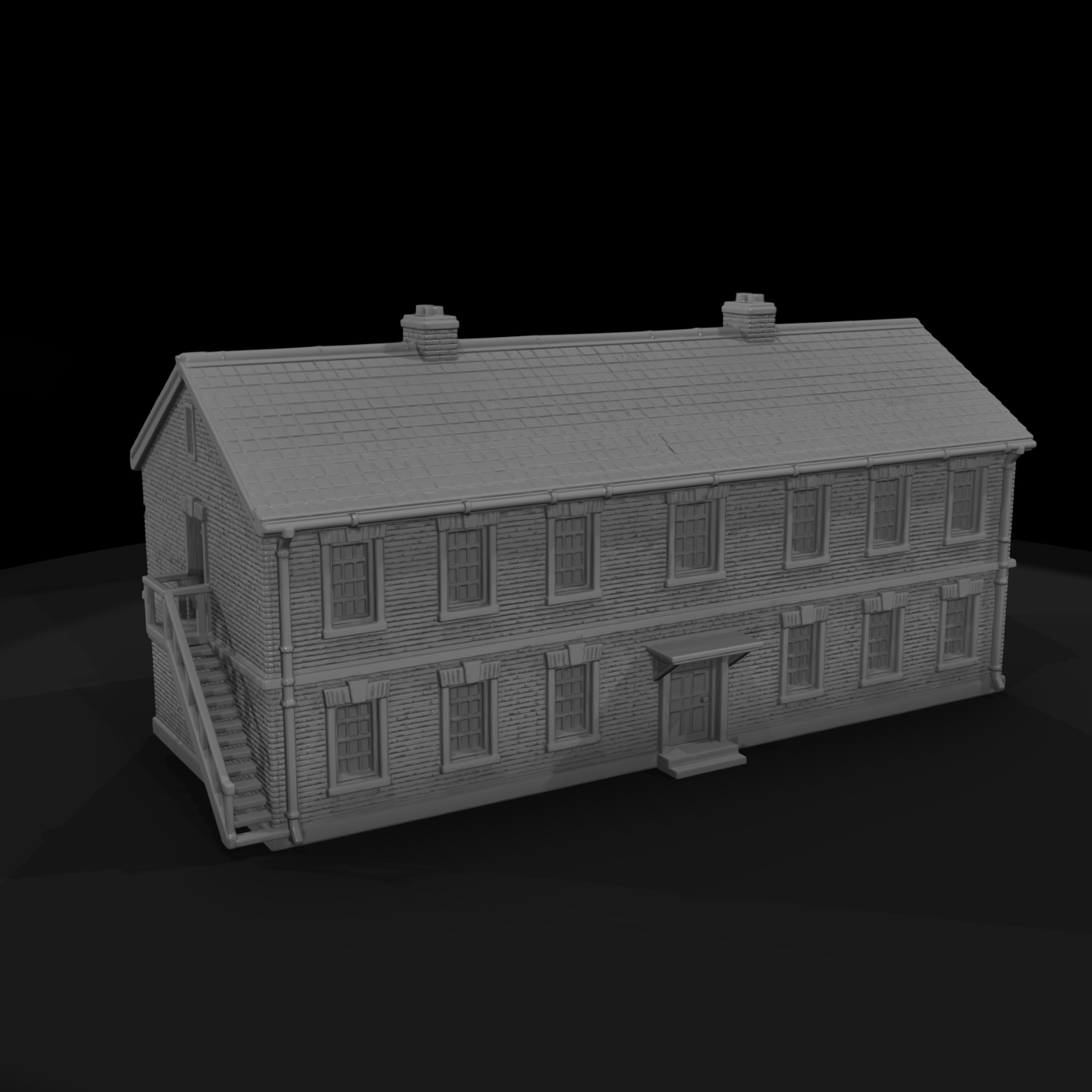 Mil 131 Ww2 England Airmen S Barracks Block