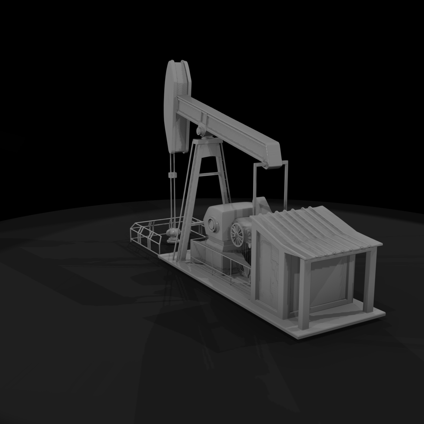 Oil Pump Jack and Model Railways