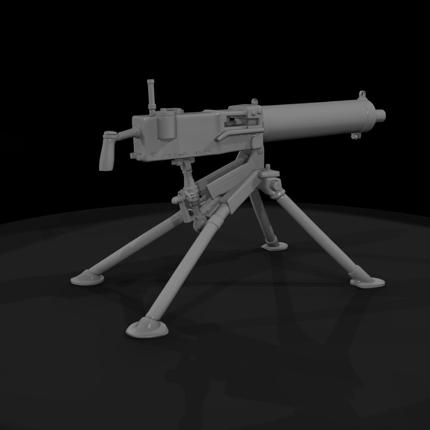 Wpn Mgun 026 Browning M1917