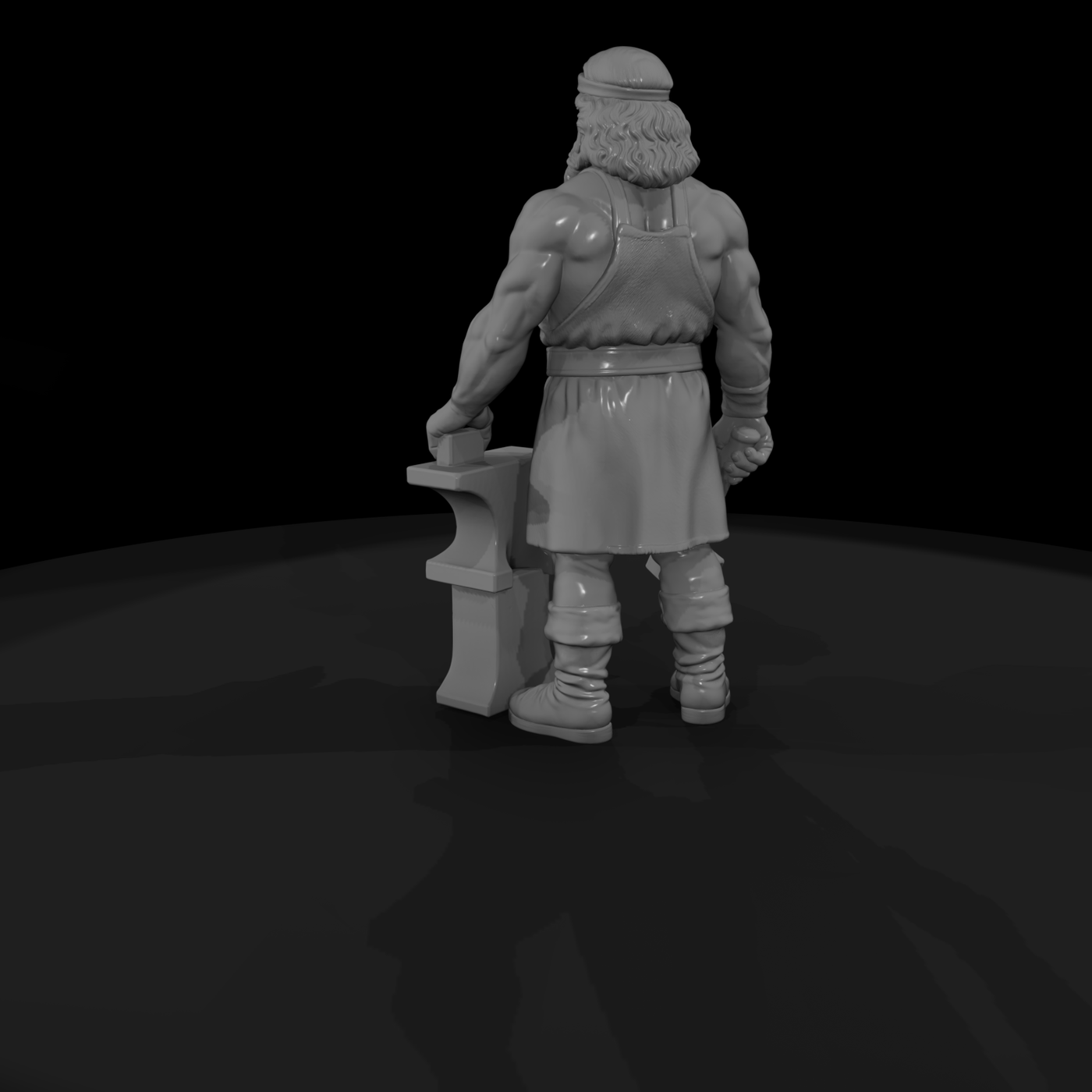 Myth 0259 Mythology Hephaestus Miniature Figure
