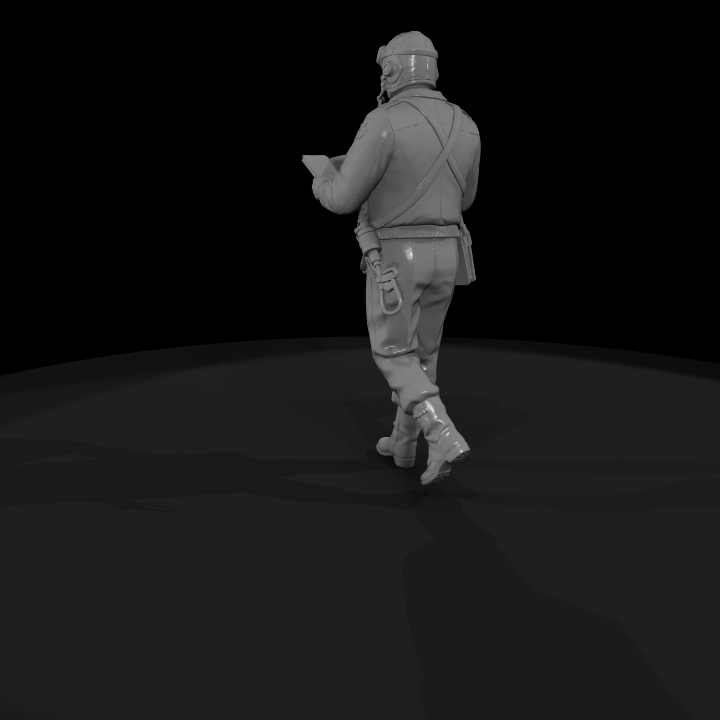 Ww2H 084 United States B 17 Pilot