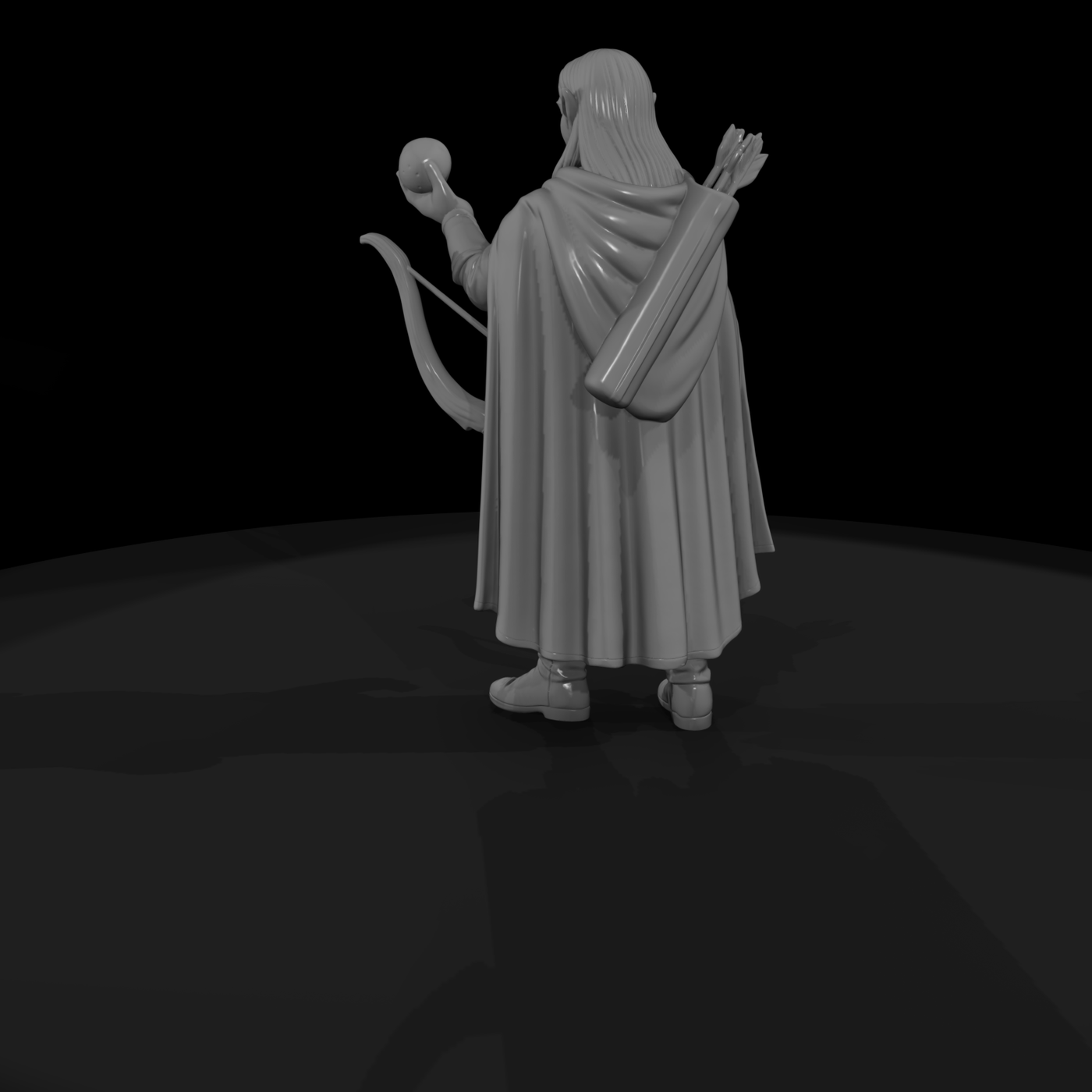 Myth 0334 Mythology Elf Archer Miniature Figure