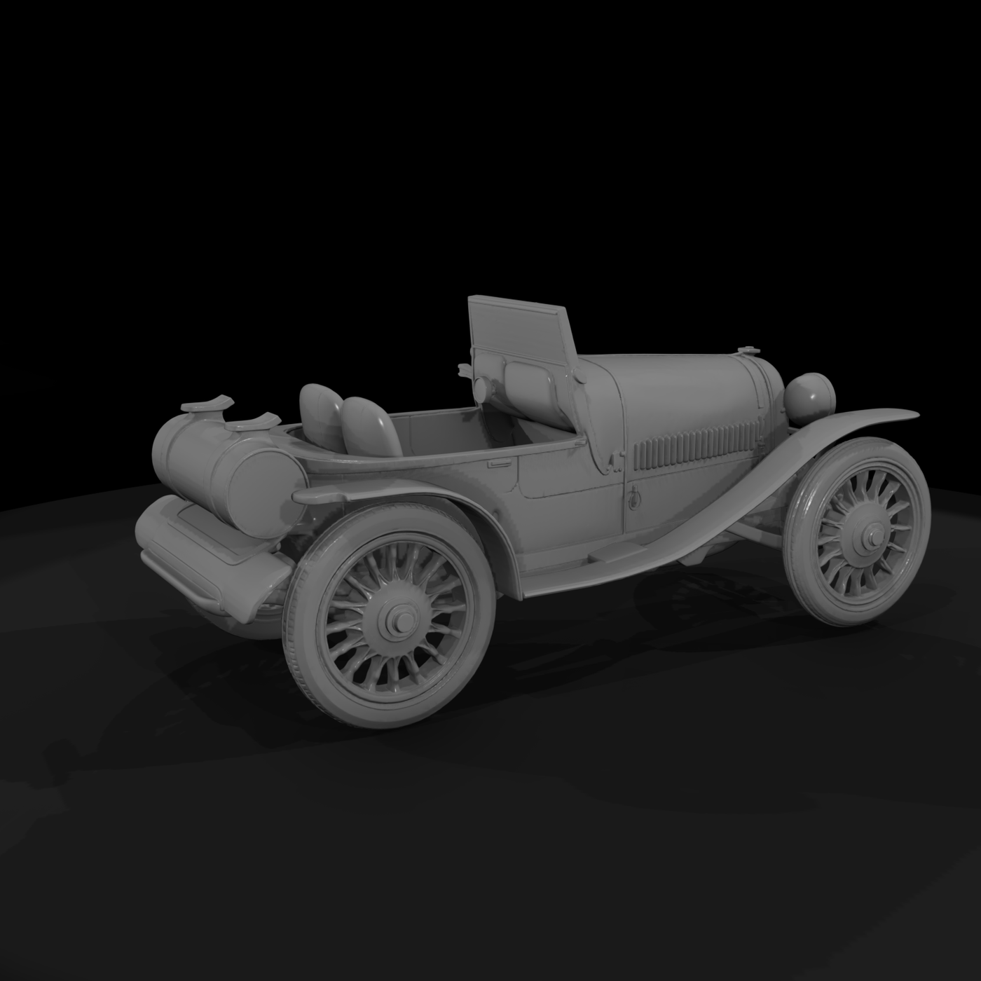 Vintage Two-Seater Roadster