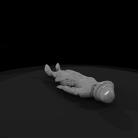 1920s Man Fallen on His Back — thumbnail 6
