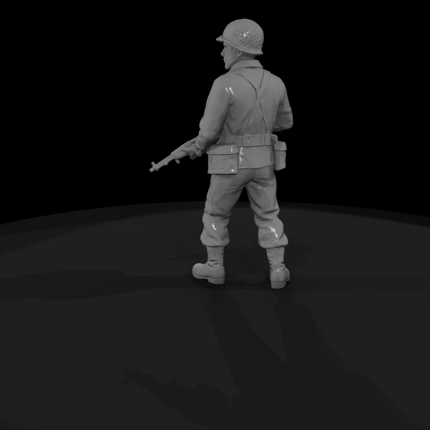 Ww2 Army 052 Wwii U S Army Scout Figure