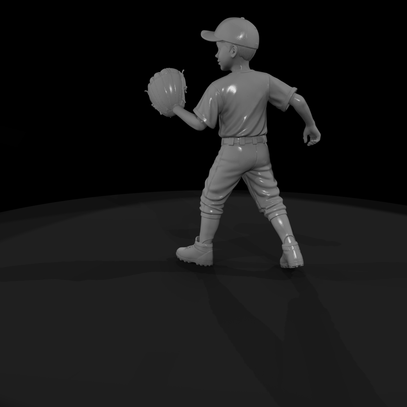 0059 Family Boy Baseball Mitt
