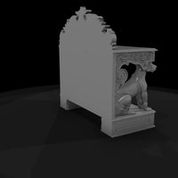 ornate-rococo-hunting-console-bench — thumbnail 8