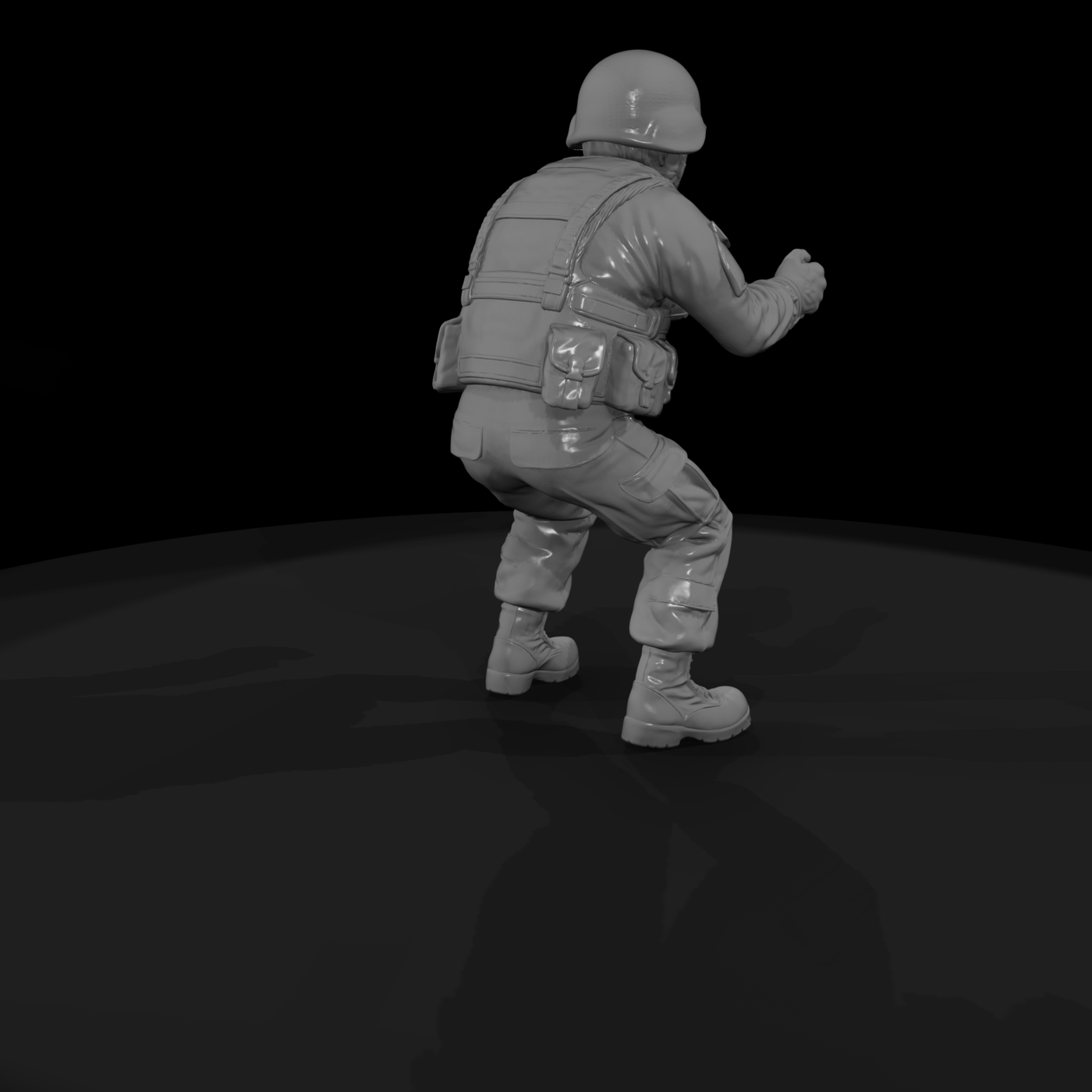 Mod Army 037 Modern U S Army Machine Gun Assistant