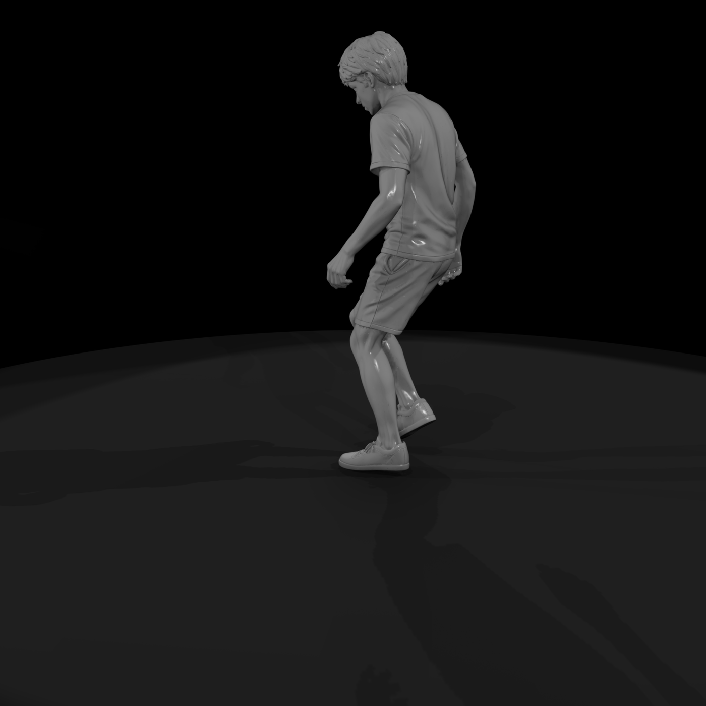 Teen Hacky Sack Player