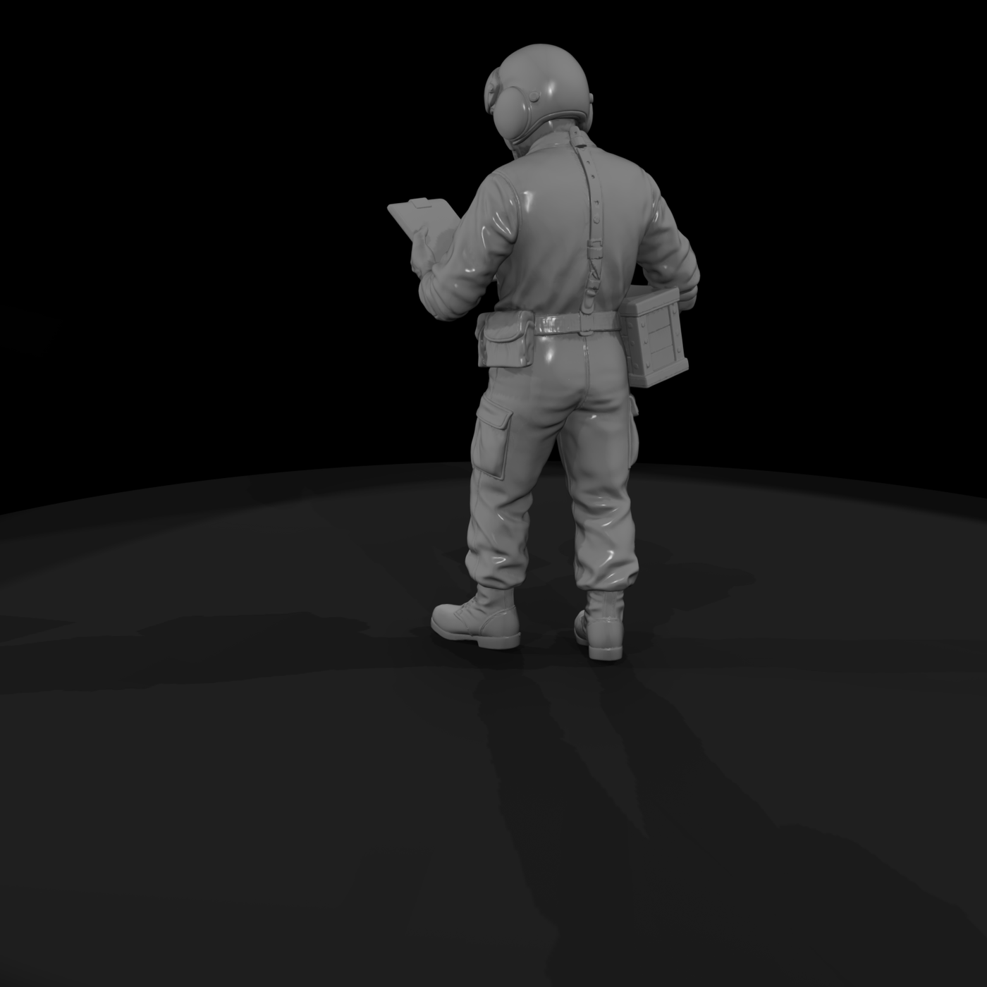 Vn Army 058 Vietnam U S Army Supply Clerk Figure