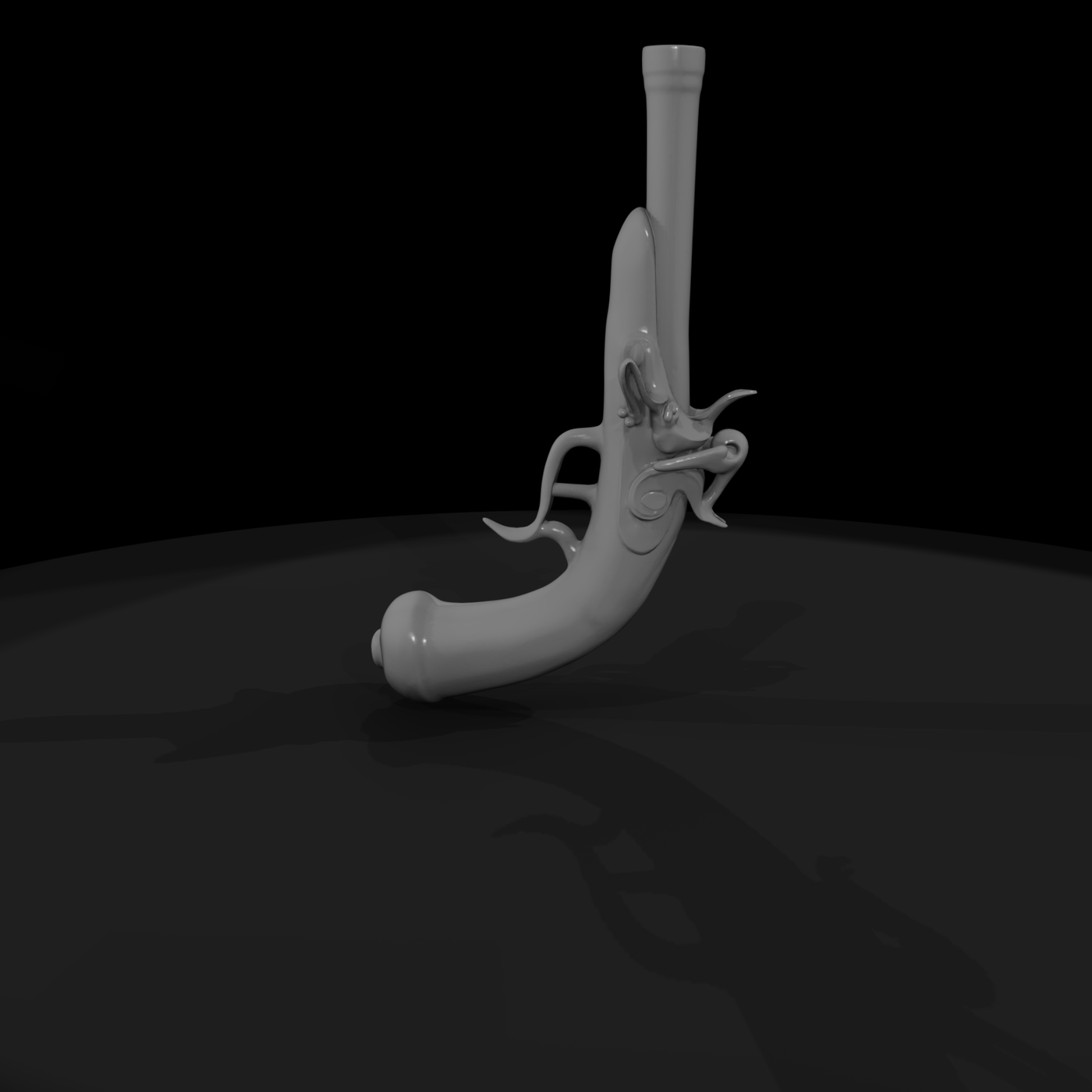 Ornate Flintlock Pistol