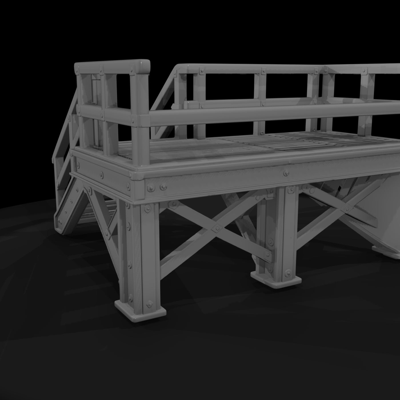 hardsurface-industrial-elevated-walkway-staircase