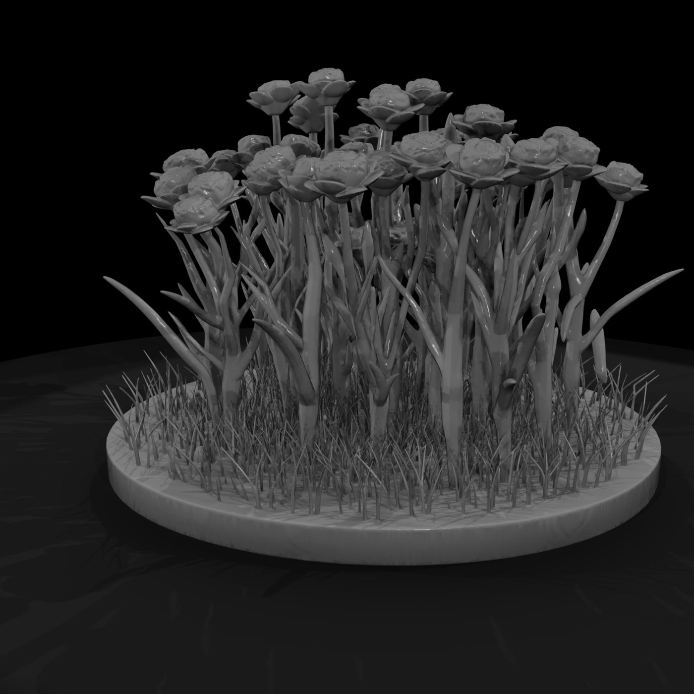 stylized-low-poly-wildflower-cluster-914608