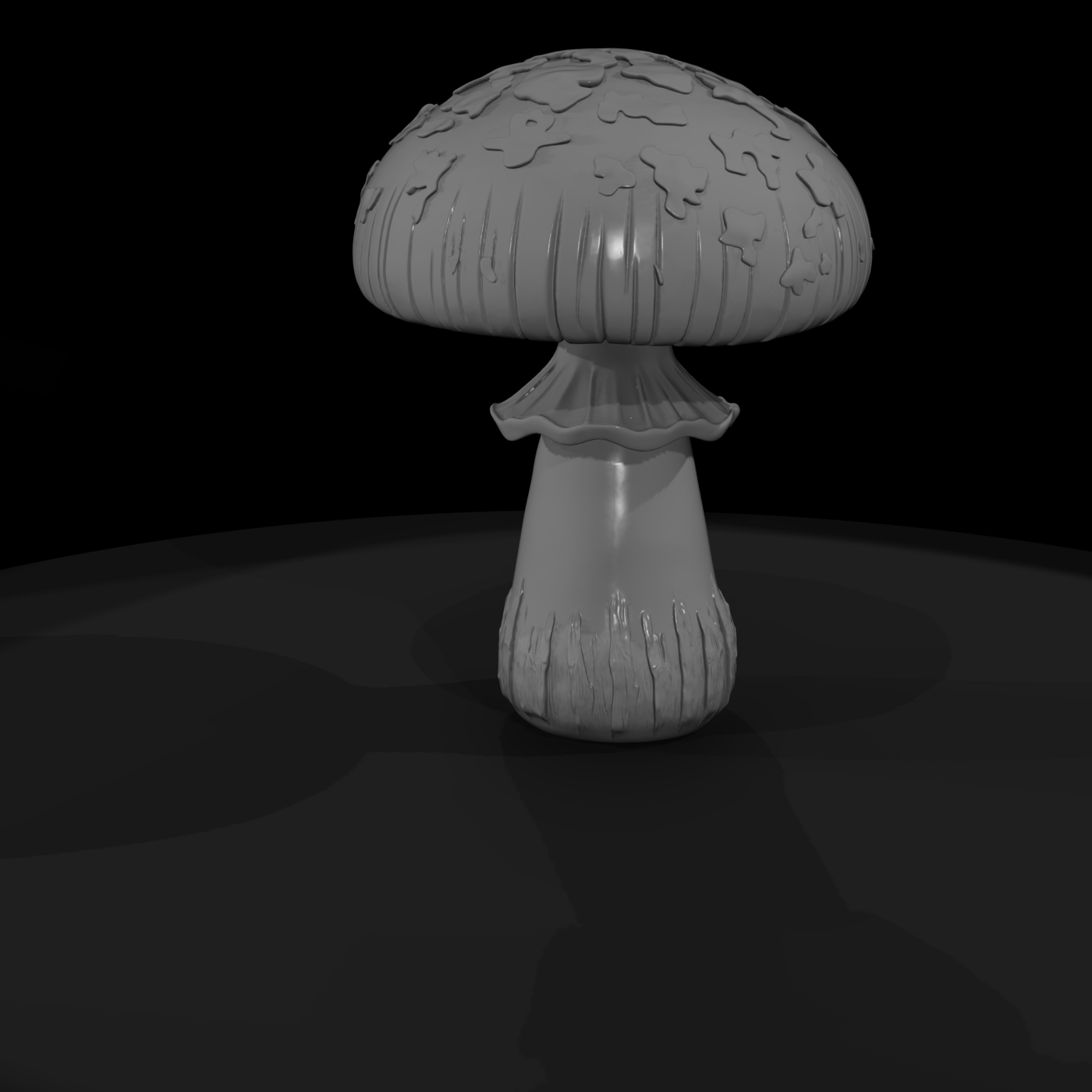 Stylized Fly Agaric Mushroom