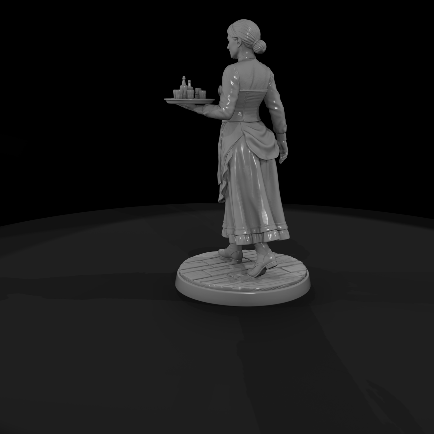 Ww 0206 Townsfolk Saloon Server