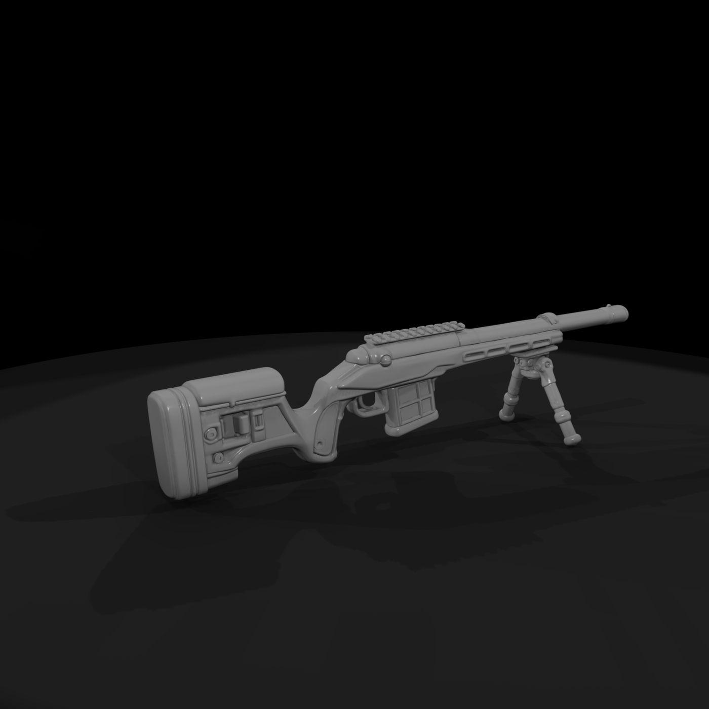 Bolt-Action Hunting Rifle