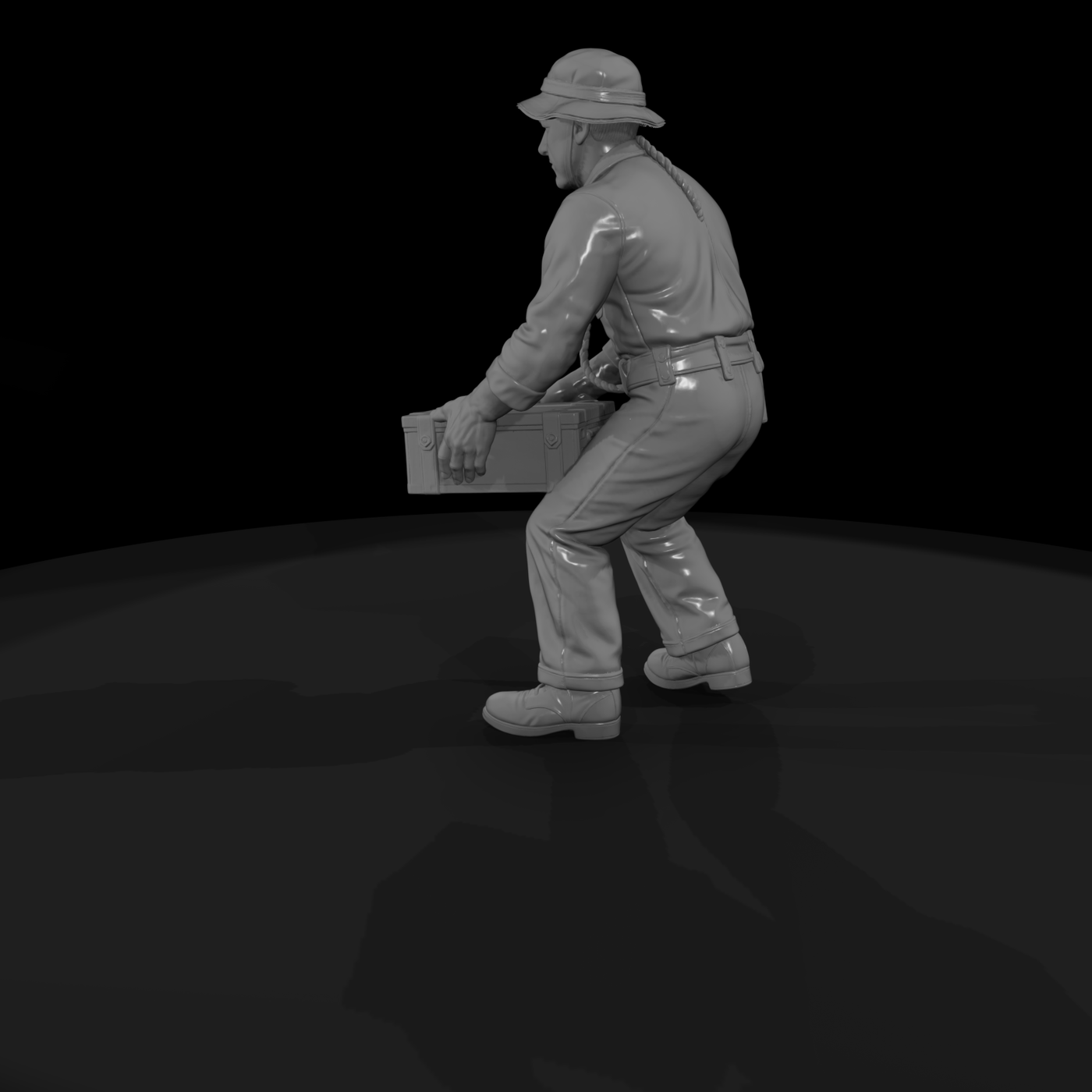 Vn Navy 029 Vietnam U S Navy Deck Sailor Figure