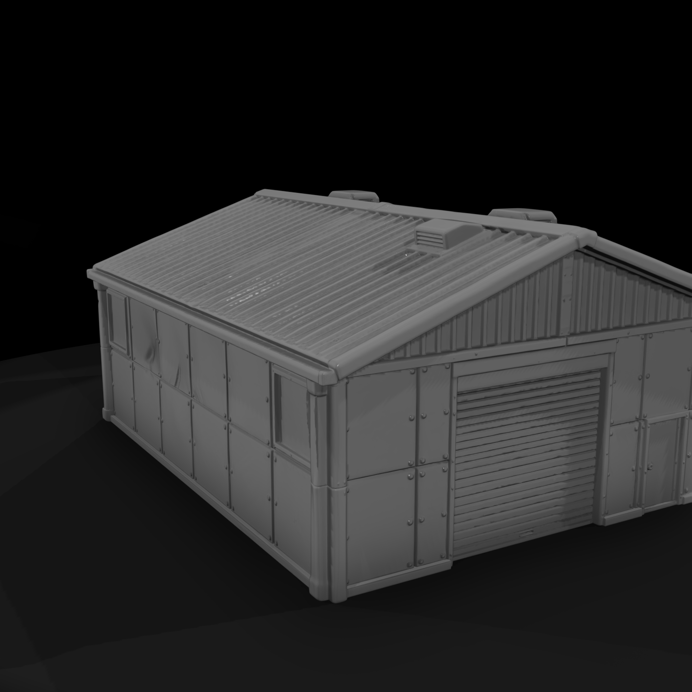 Mil 203 1980S Cold War Butler Steel Warehouse