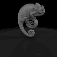 stylized_sculpted_chameleon_3d_model_qdcnjcin — thumbnail 5