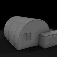 quonset-hut-with-lean-to-ho-scale-1-87-343912 — thumbnail 5