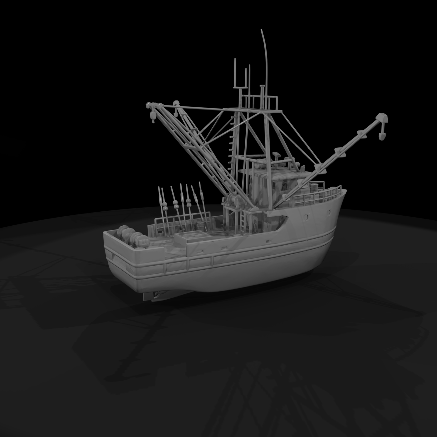Deep Sea Fishing Boat