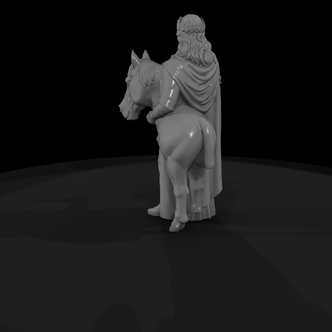 Myth 0404 Mythology Epona Miniature Figure