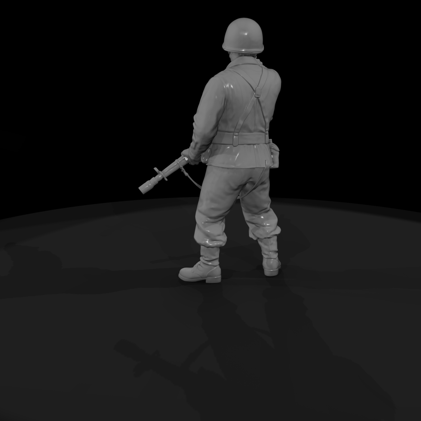 Ww2 Army 035 Wwii U S Army Grenadier Figure