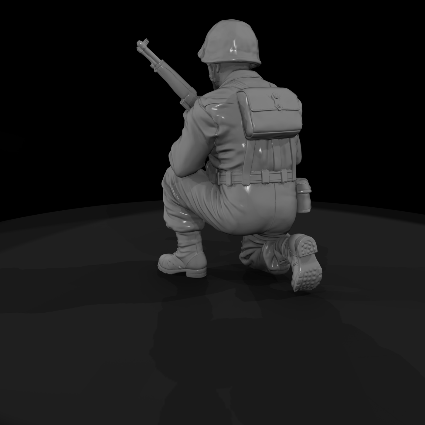 Ww2 Usmc 076 Wwii U S Marine Corps Rifleman Figure