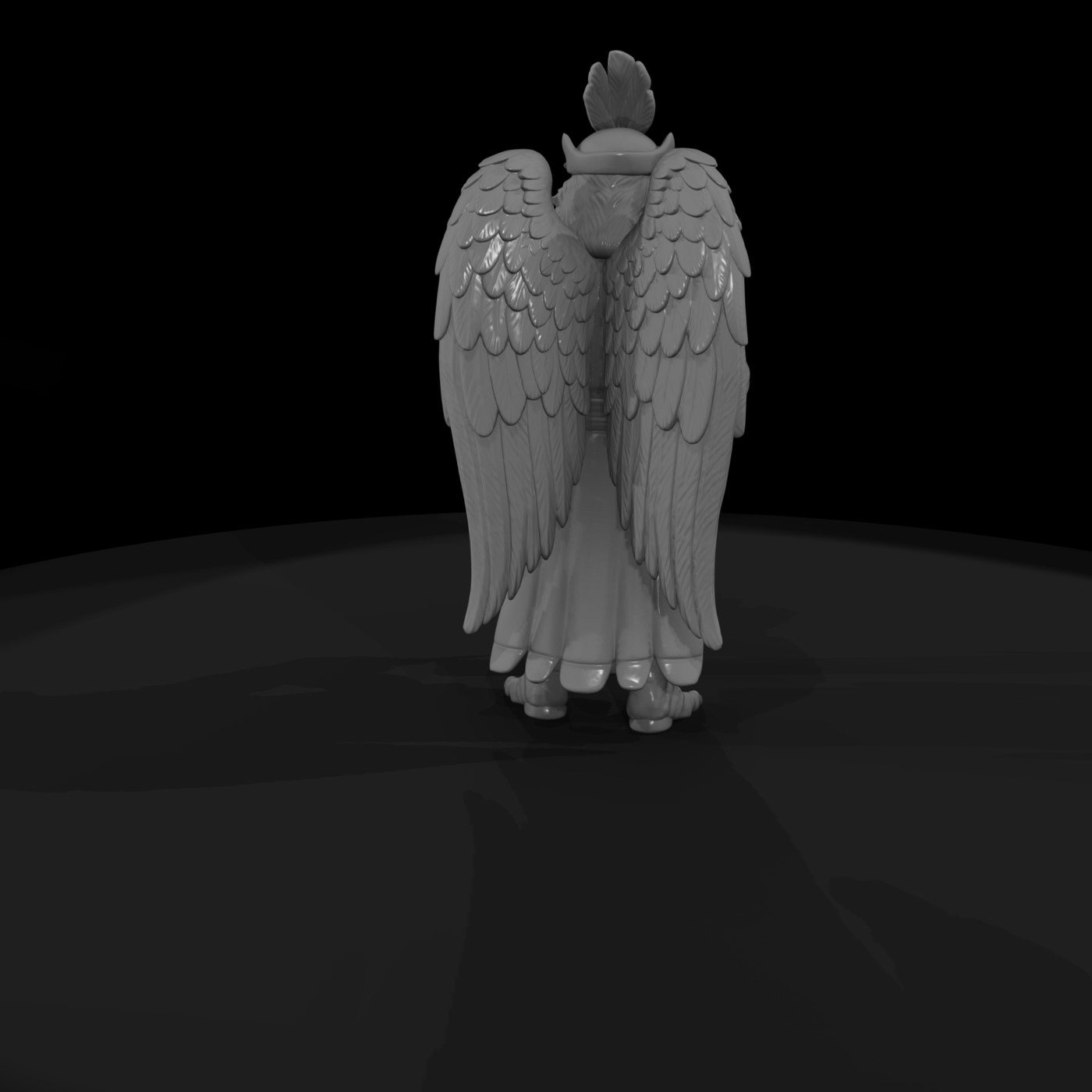 Myth 0392 Mythology Simurgh Miniature Figure