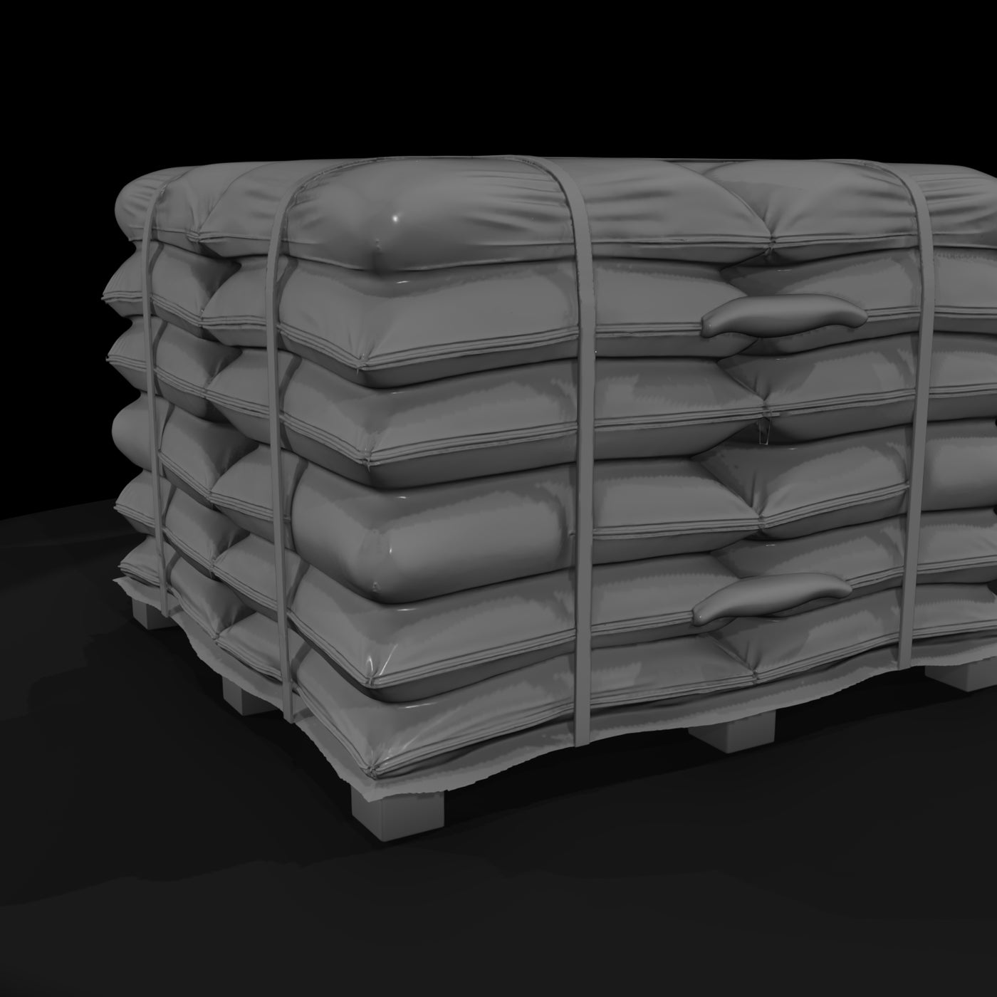palletized-bulk-sacks-strapped-stack-934487