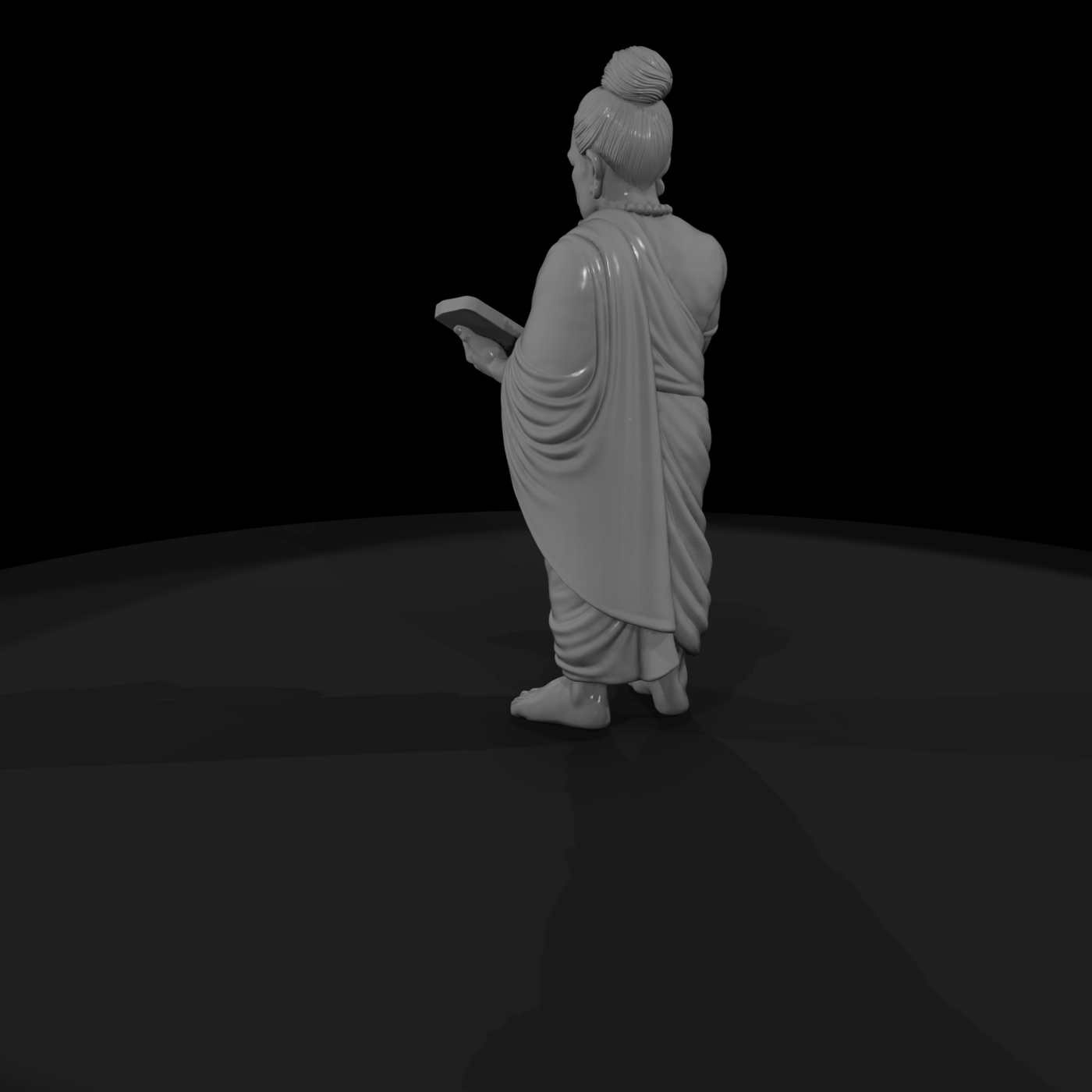 Hist 0061 Historical Kalidasa Miniature Figure