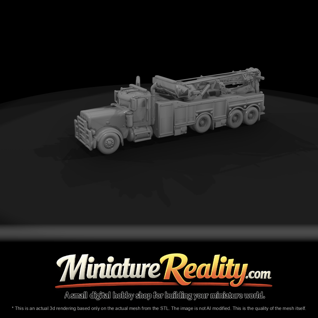 Heavy-Duty Wrecker Tow Truck