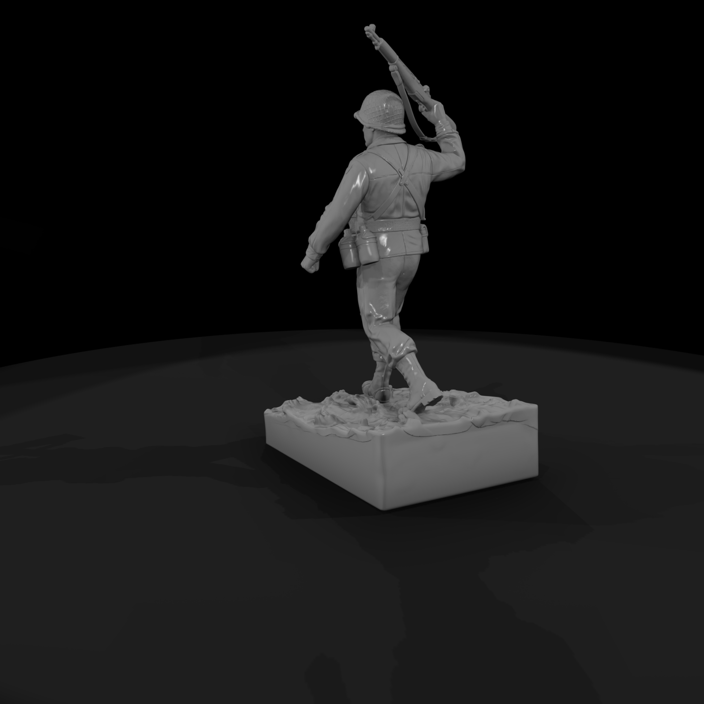 Ww2H 099 United States Army Rifleman