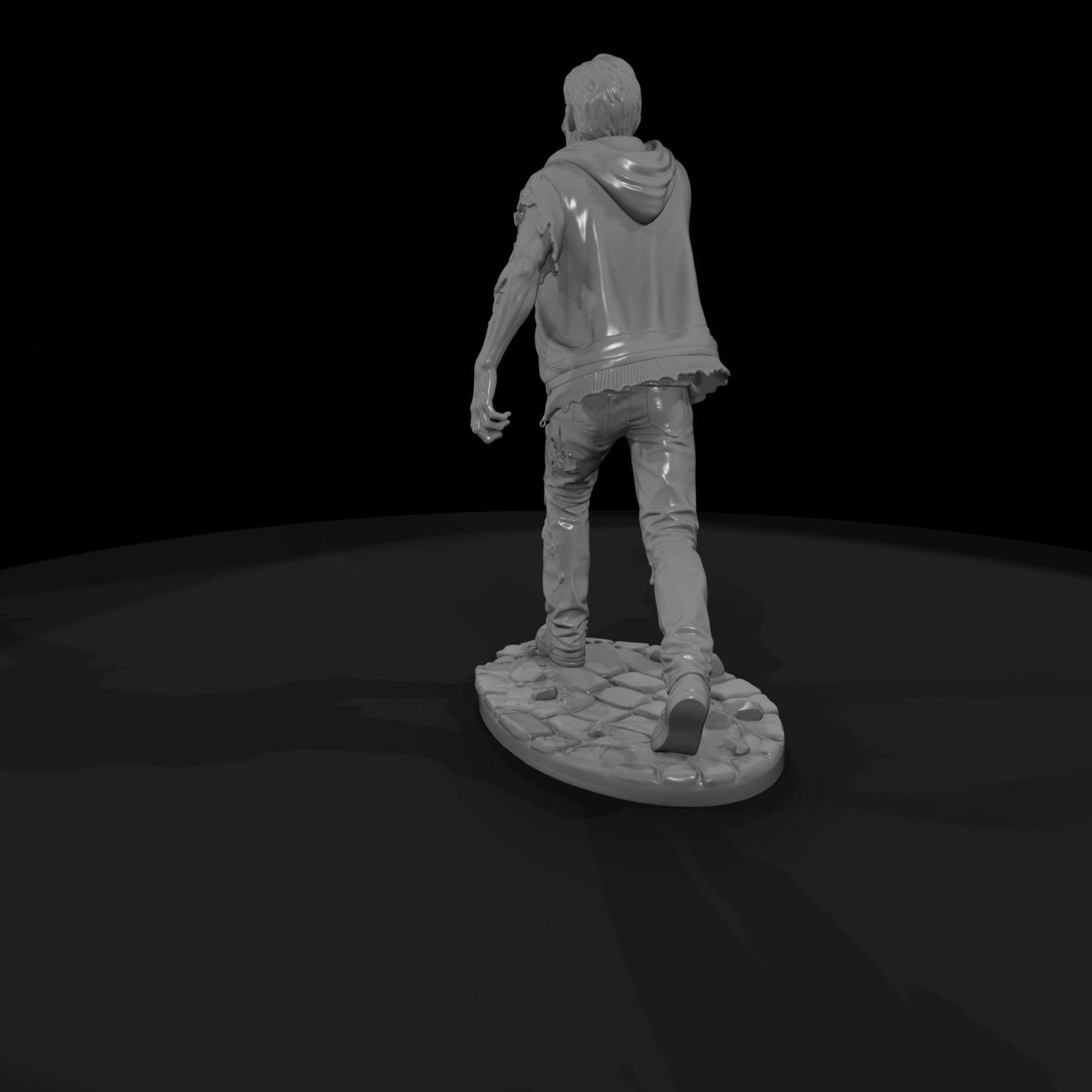 Shambling Zombie College Student